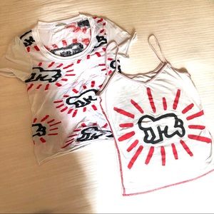 Keith Haring Tops